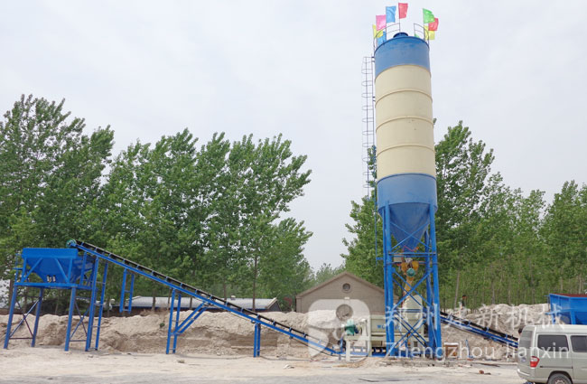 孟州淇县时产600吨稳定土拌和站案例